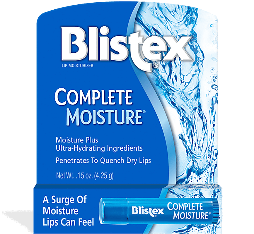 Package of Blistex Complete Moisture