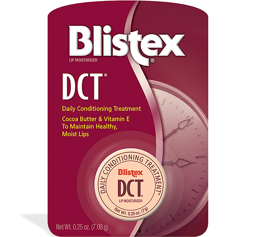 Package of Blistex DCT