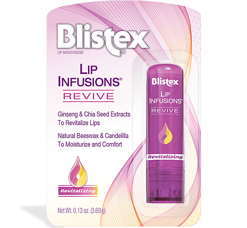 Package of Blistex Lip Infusions Revive