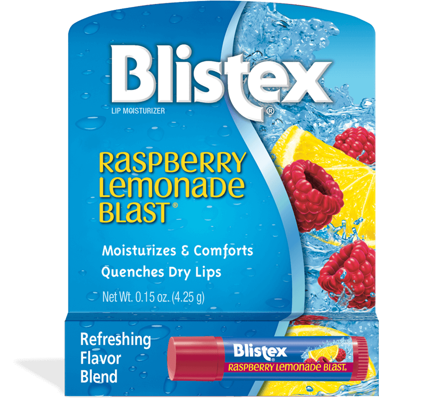 Package of Blistex Raspberry Lemonade Blast