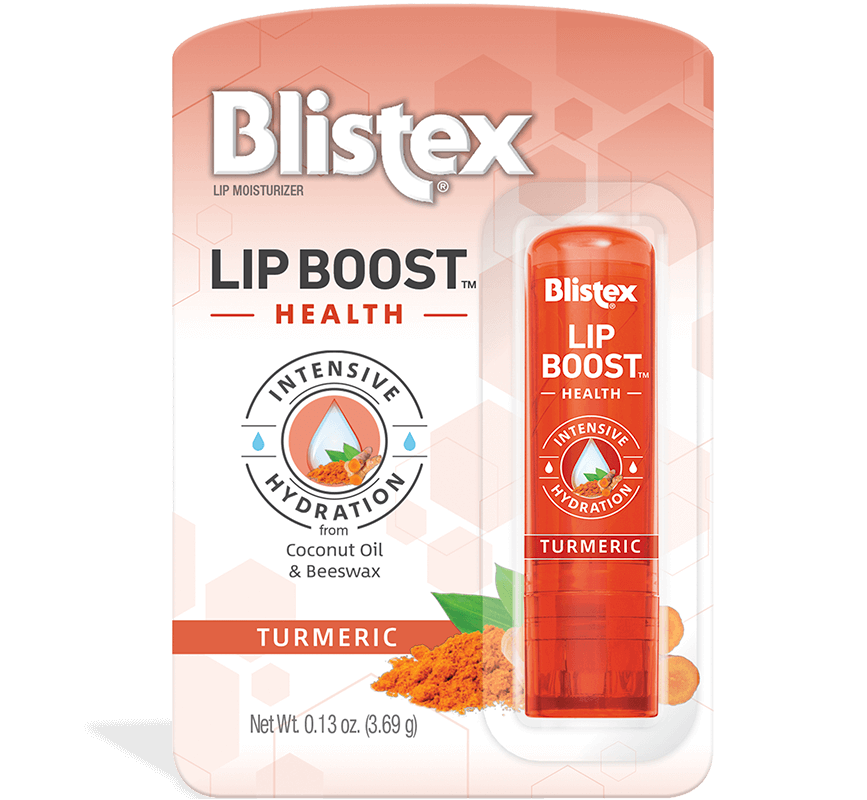 Package of Blistex Lip Boost Health