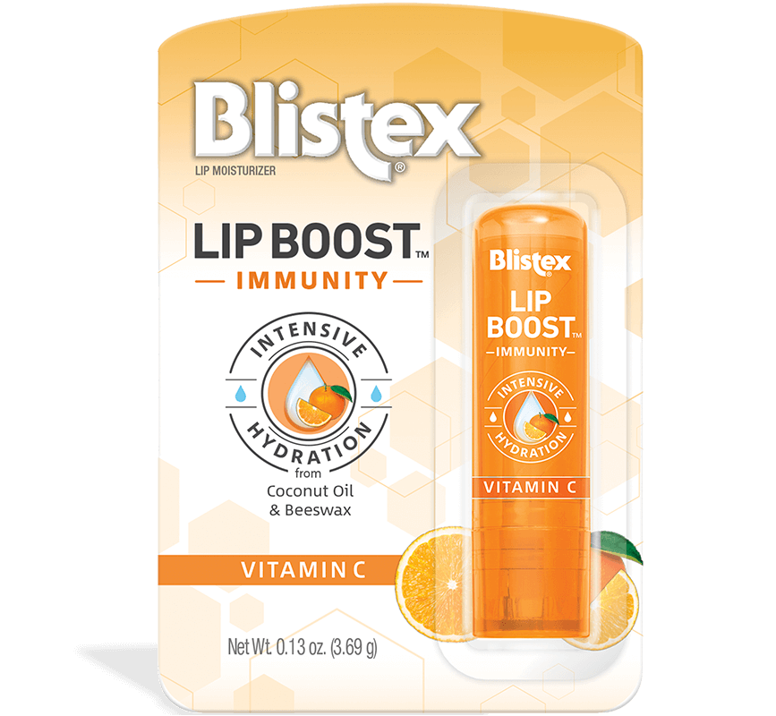 Package of Blistex Lip Boost Immunity