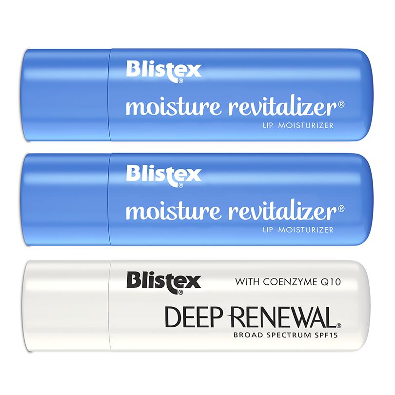Blistex moisture revitalizer tubes
